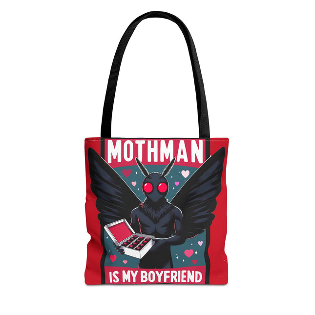 'Mothman is my boyfriend' tote