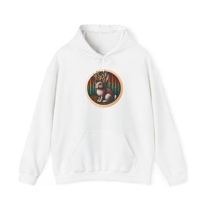 Jackalope Cryptid Hoodie for Cozy Winter Style
