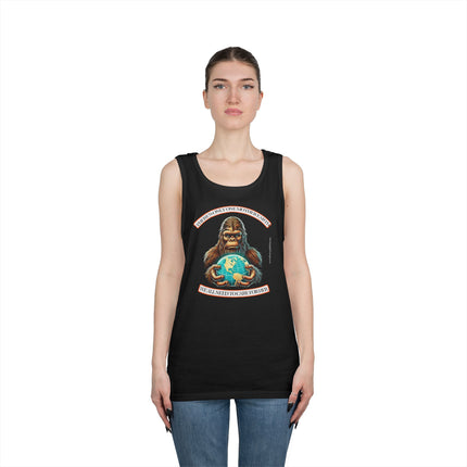 Bigfoot - care about Mother Earth tank