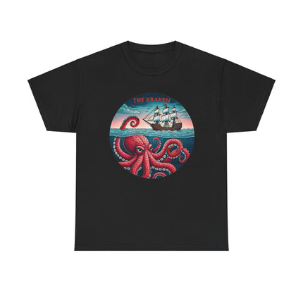 Kraken Sea Monster Tee – Nautical Myth Meets Dark Style