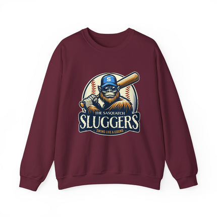 Bigfoot Baseball Sweatshirt – Cozy Sportswear for Cryptid and Baseball Fans
