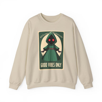 Flatwoods Monster-Good Vibes Only Sweatshirt