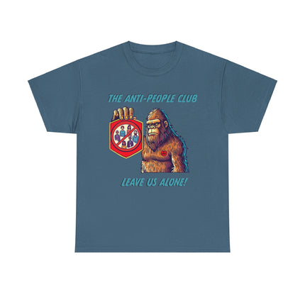 Bigfoot Anti-People Club Funny Cryptid T-Shirt