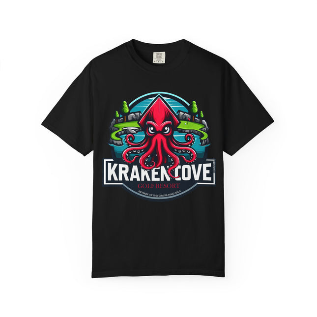 Kraken Cove T-Shirt – Mythical Sea Creature Tee for Fantasy & Beach Lovers