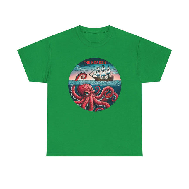 Kraken Sea Monster Tee – Nautical Myth Meets Dark Style