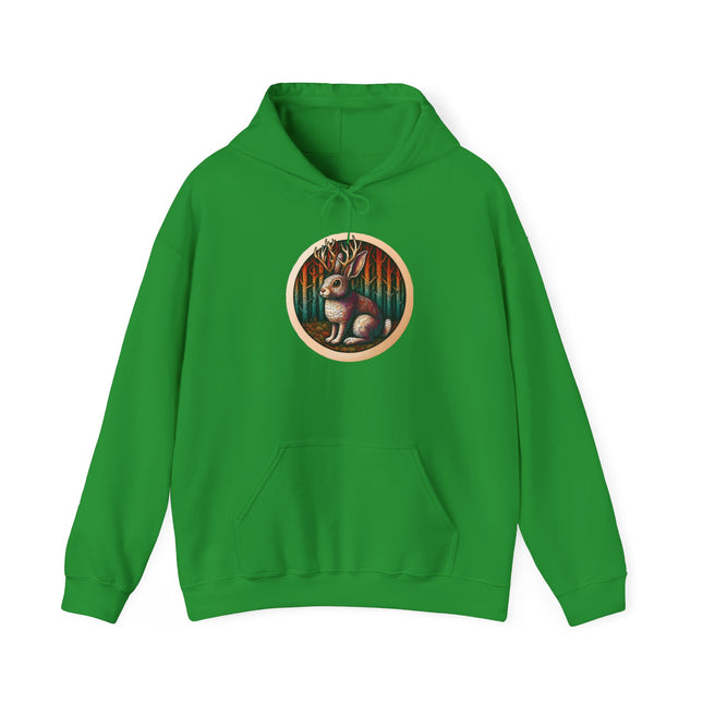 Jackalope Cryptid Hoodie for Cozy Winter Style