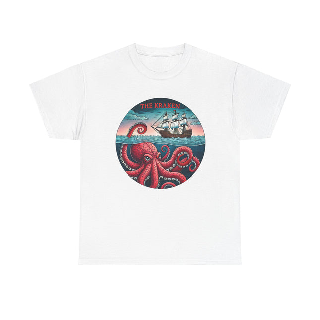 Kraken Sea Monster Tee – Nautical Myth Meets Dark Style