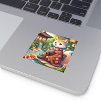 Kitsune tea sticker