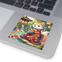 Kitsune tea sticker