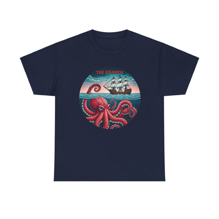 Kraken Sea Monster Tee – Nautical Myth Meets Dark Style