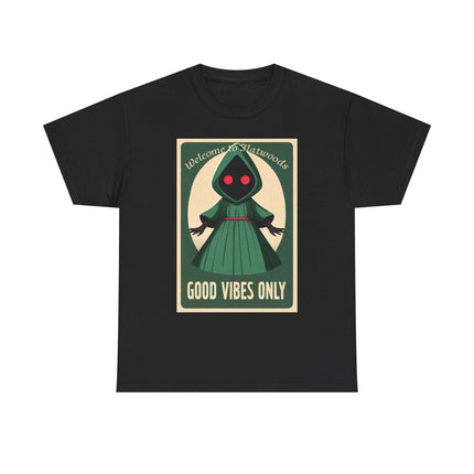 Welcome to Flatwoods, Good Vibes Only tee