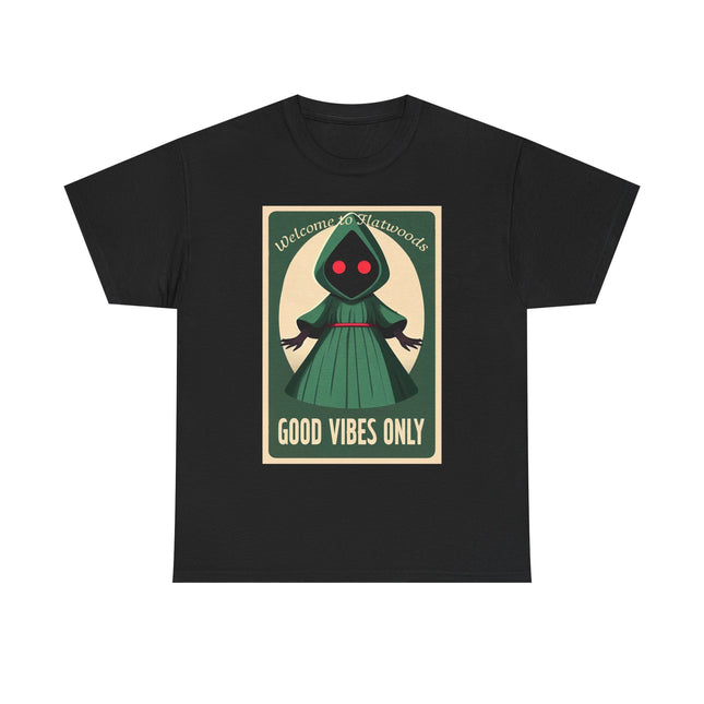 Welcome to Flatwoods, Good Vibes Only tee