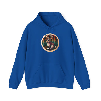 Jackalope Cryptid Hoodie for Cozy Winter Style