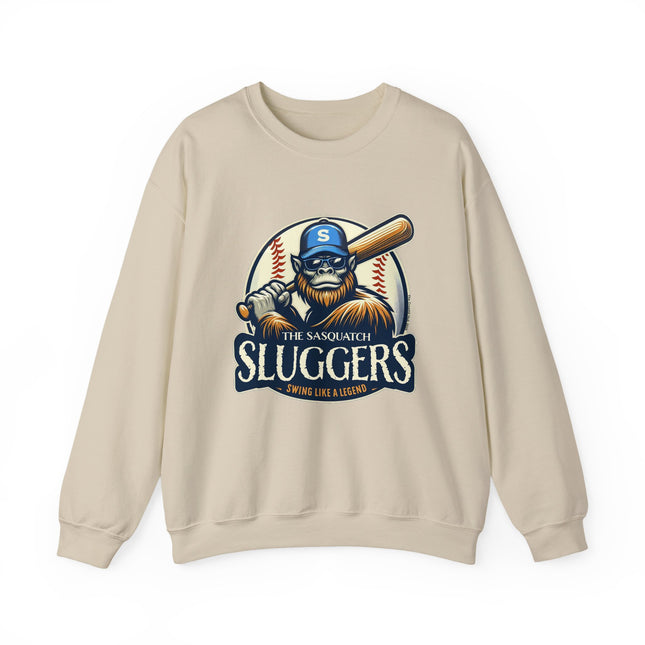 Bigfoot Baseball Sweatshirt – Cozy Sportswear for Cryptid and Baseball Fans