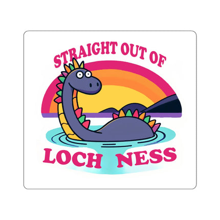 Nessie Sticker – Mythical Loch Ness Cryptid Decal