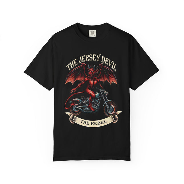 Jersey Devil Rebel T-Shirt – Unisex Tee for Cryptid and Mythical Creature Fans