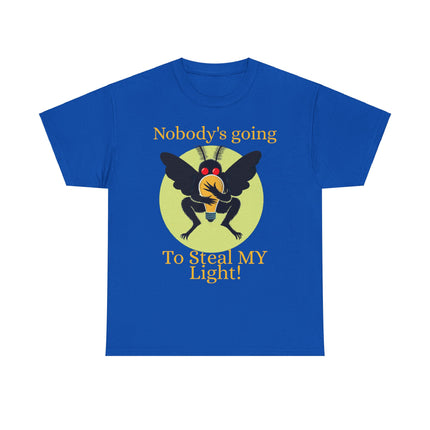 Soft cotton tee with a bold 'Nobody!' slogan, perfect for making a statement with casual style.