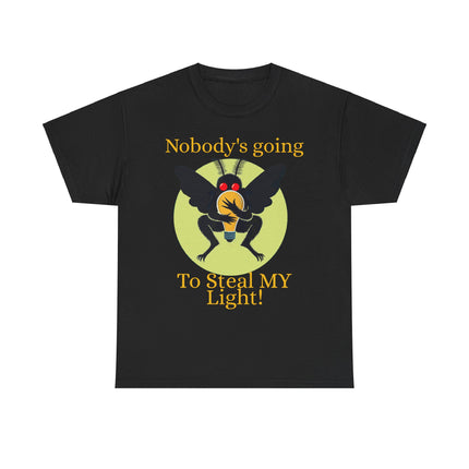 Soft cotton tee with a bold Nobody!' slogan, perfect for making a statement with casual style.