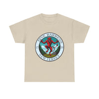 Soft cotton tee featuring a bold Pine Barrens graphic, ideal for nature lovers and folklore fans.