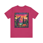 Soft, durable cotton shirt featuring a bold 'Take a Hike' graphic, perfect for outdoor enthusiasts and casual wear.